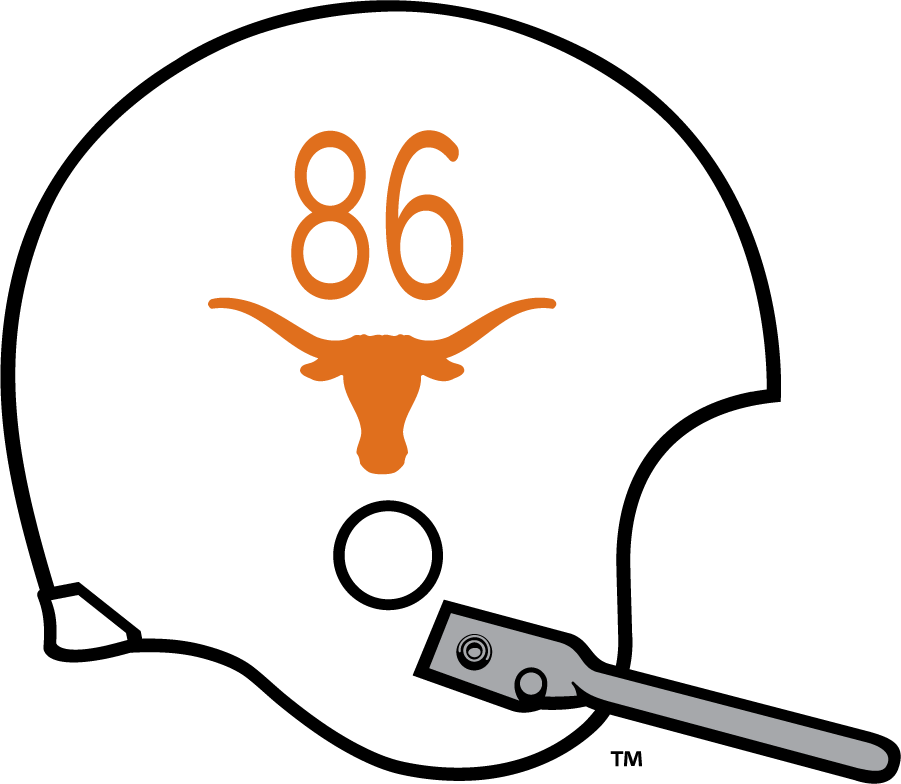 Texas Longhorns 1961-1966 Helmet Logo diy iron on heat transfer